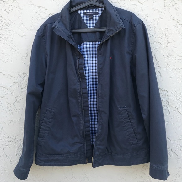 tommy hilfiger collar jacket